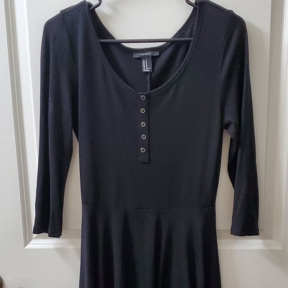 Forever 21 Black Medium A-Line Dress